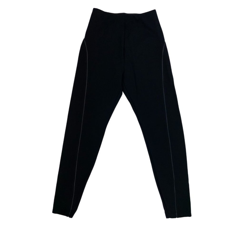 Lysse Nina Faux Leather Trim Leggings Size XS